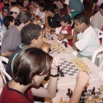 Torneio de Xadrez do Projeto Verão atrai praticantes de diversas idades  - Fotos: Silvio Rocha