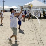 Portadores de necessidades especiais participam de atividades esportivas do Projeto Verão - Fotos: Márcio Garcez