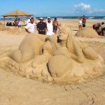 Concurso de Esculturas na Areia acontece neste sábado - Foto: Abmael Eduardo