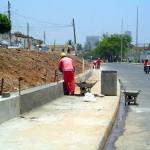 Obras da avenida São Paulo em fase final - Fotos: Meme Rocha