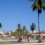 Emurb implanta iluminação em praça do Augusto Franco - Praça