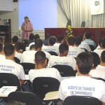 Curso destinado aos novos agentes de trânsito será finalizado na sextafeira - Foto: Lindivaldo Ribeiro