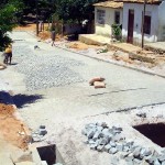 Moradores acompanham obras de infraestrutura em ruas do bairro Cidade Nova  - Fotos: Meme Rocha