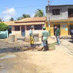 Emurb trabalha na prevenção de alagamentos na Coroa do Meio - Fotos: Meme Rocha