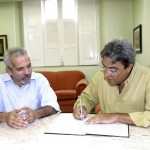 Prefeito Marcelo Déda reassume comando da administração municipal - Fotos: Márcio Dantas