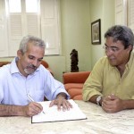Prefeito Marcelo Déda reassume comando da administração municipal - Fotos: Márcio Dantas