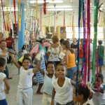 Primeira Matinê Carnavalesca Infantil levou dezenas de crianças a biblioteca Ivone de Menezes - Fotos: Silvio Rocha