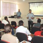 Agentes de Trânsito recebem treinamento sobre funcionamento do tacógrafo  - Fotos: Lindivaldo Ribeiro