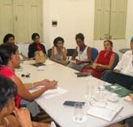 PMA e Movimentos Populares discutem programação do Dia Internacional da Mulher - Reunião com integrantes da PMA
