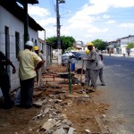 Obras da avenida Santa Gleide já trazem benefícios em fase final de conclusão  - assentamento de meiofio