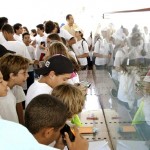 Estudantes da rede particular de ensino visitam Ponte do Imperador - Fotos: Wellington Barreto