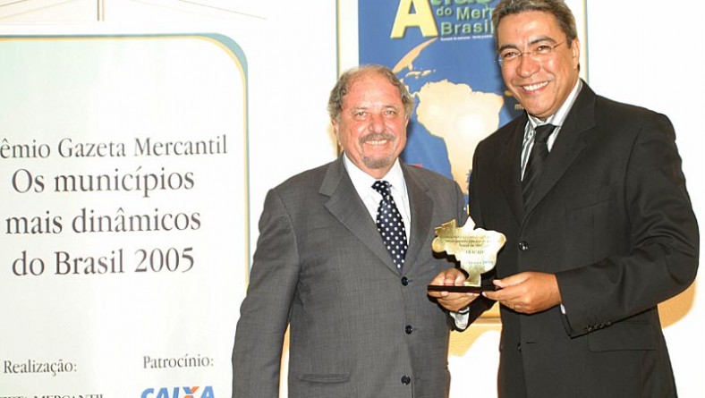 Presidente do BNB parabeniza Aracaju pelo prêmio da Gazeta Mercantil