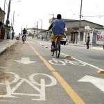 Construção de ciclovias garante segurança e novas opções de tráfego aos ciclistas - Fotos: Wellington Barreto