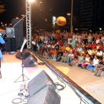 Mulheres aracajuanas recebem homenagem das cantoras Amorosa e Luciana Melo  - Fotos: Márcio Dantas