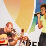 Mulheres aracajuanas recebem homenagem das cantoras Amorosa e Luciana Melo  - Fotos: Márcio Dantas