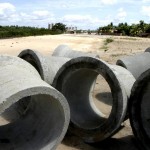 Serviços de drenagem avançam na obra de urbanização da Coroa do Meio - Fotos: Wellington Barreto