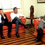 Presidente da OAB convida prefeito para evento em defesa da advocacia - Fotos: Márcio Dantas