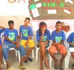Oficina Temática” discute violência infantojuvenil com adolescentes assistidos pelo Peti - Participantes da oficina