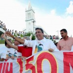 Mais de 20 mil pessoas declaram seu amor a Aracaju na caminhada pelos 150 anos da cidade - Fotos: Márcio Dantas