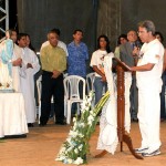 Prefeito e vice participam de ato religioso na orla de Atalaia em celebração aos 150 anos de Aracaju - Fotos: Márcio Dantas