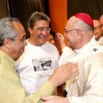 Prefeito e vice participam de ato religioso na orla de Atalaia em celebração aos 150 anos de Aracaju - Fotos: Márcio Dantas