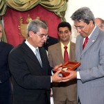 Medalha dos 150 anos de Aracaju é entregue ao Museu Histórico de Sergipe em São Cristóvão - Fotos: Márcio Dantas