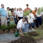 Prefeitura implanta o Bosque do Sesquicentenário em homenagem aos 150 anos da cidade - Fotos: Márcio Garcez