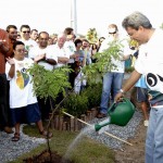 Prefeitura implanta o Bosque do Sesquicentenário em homenagem aos 150 anos da cidade - Fotos: Márcio Garcez