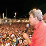 Mais de 200 mil pessoas comemoram os 150 anos de Aracaju na praça de eventos Hilton Lopes - Fotos: Márcio Dantas