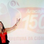 Mais de 200 mil pessoas comemoram os 150 anos de Aracaju na praça de eventos Hilton Lopes - Fotos: Márcio Dantas