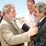 Presidente desembarca em Aracaju e é recebido pelo prefeito Marcelo Déda - Fotos: Márcio Dantas