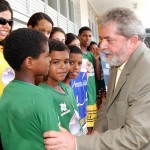 Presidente desembarca em Aracaju e é recebido pelo prefeito Marcelo Déda - Fotos: Márcio Dantas