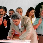 Presidente Lula assina convênios nas áreas de saúde e saneamento básico em Aracaju - Fotos: Márcio Dantas
