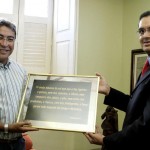 Prefeito recebe visita do deputado estadual Mardoqueu Bodano - Foto: Wellington Barreto