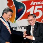 Exprefeitos e atuais vereadores recebem medalhas dos 150 anos de Aracaju - Fotos: Márcio Dantas