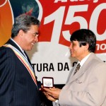 Exprefeitos e atuais vereadores recebem medalhas dos 150 anos de Aracaju - Fotos: Márcio Dantas