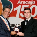 Exprefeitos e atuais vereadores recebem medalhas dos 150 anos de Aracaju - Fotos: Márcio Dantas