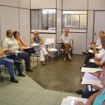 Aposentados ingressam em curso de informática promovido pela Fundat - Participantes do curso