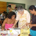 Crianças e idosos são beneficiados com parceira entre escola municipal e Centro de Geriatria - Fotos: Walter Martins