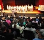 Crianças e adolescentes emocionam público no encerramento de atividades do projeto Tim ArtEducação - Fotos: Silvio Rocha