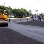 Prefeitura recupera asfalto das avenidas Ivo do Prado e Rio Branco - Serviço de Recapeamento Asfáltico