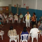 Hipertensão arterial é tema de palestra para comunidade do bairro Industrial - Fotos: Ascom/SMS