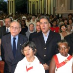Prefeito e vice participam de missa em memória da alma do Papa João Paulo II - Fotos: Márcio Dantas