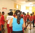 Semasc continua realizando ações de combate à violência sexual infatojuvenil - Palestra no CSU da rua Alagoas