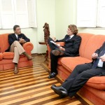 Prefeito e cônsul da França debatem cooperação entre Aracaju e regiões francesas - Fotos: Márcio Dantas