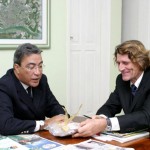 Prefeito e cônsul da França debatem cooperação entre Aracaju e regiões francesas - Fotos: Márcio Dantas