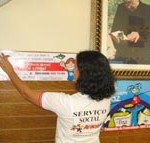 Semasc faz campanha para combater a violência sexual infantojuvenil - Campanha de divulgação do telefone