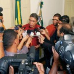 Prefeito e governador debatem reestruturação do trânsito nas alças das pontes AracajuBarra e Rio do Sal - Fotos: Márcio Dantas