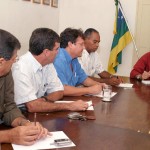 Prefeito recebe em audiência representantes do Sinduscon  - Fotos: Márcio Garcez