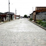 Moradores do loteamento Ângela Catarina satisfeitos com obras de drenagem e pavimentação - Fotos: Wellington Barreto